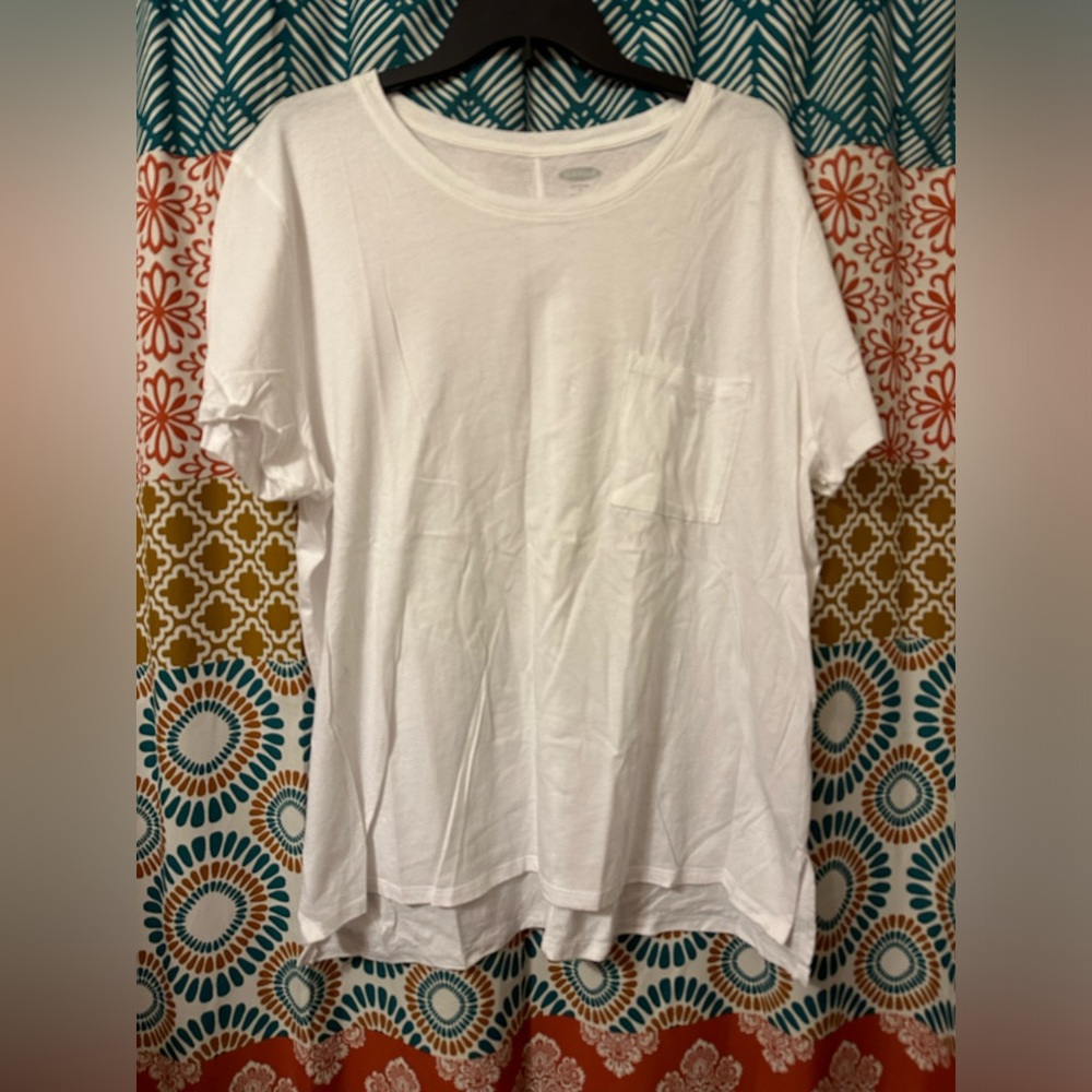 White Boyfriend Tee